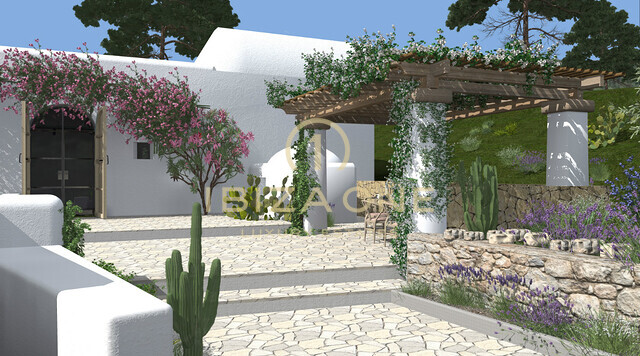 Finca original para reformar en Ibiza situada en una zona tranquila con impresionantes vistas al valle de Morna en venta, Ibiza - Finca original para reformar en Ibiza situada en una zona tranquila con impresionantes vistas al valle de Morna en alquiler, Ibiza
