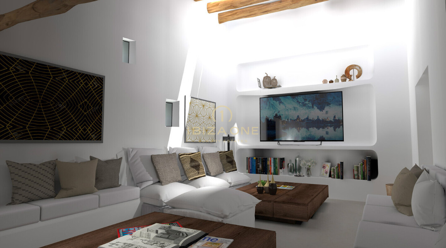 Originele finca om te renoveren op Ibiza, gelegen in een rustige omgeving met prachtig uitzicht over de Morna-vallei, te koop, Ibiza - Originele finca om te renoveren op Ibiza, gelegen in een rustige omgeving met prachtig uitzicht over de Morna-vallei, te huur, Ibiza