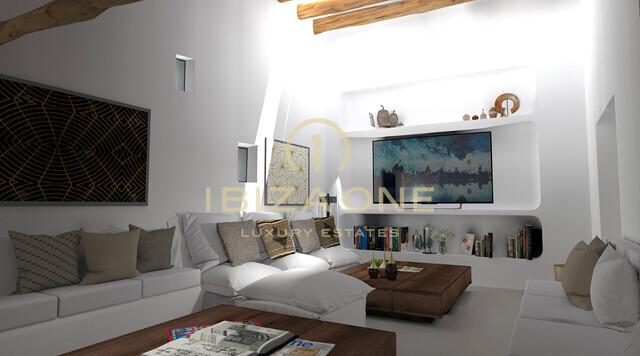 Finca original para reformar en Ibiza situada en una zona tranquila con impresionantes vistas al valle de Morna en venta, Ibiza - Finca original para reformar en Ibiza situada en una zona tranquila con impresionantes vistas al valle de Morna en alquiler, Ibiza