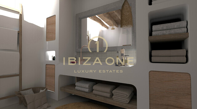 Ursprüngliche Finca zum Renovieren auf Ibiza in ruhiger Lage mit atemberaubender Aussicht über das Morna-Tal zu verkaufen, Ibiza - Ursprüngliche Finca zum Renovieren auf Ibiza in ruhiger Lage mit atemberaubender Aussicht über das Morna-Tal zu vermieten, Ibiza