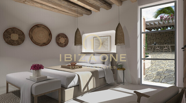 Originele finca om te renoveren op Ibiza, gelegen in een rustige omgeving met prachtig uitzicht over de Morna-vallei, te koop, Ibiza - Originele finca om te renoveren op Ibiza, gelegen in een rustige omgeving met prachtig uitzicht over de Morna-vallei, te huur, Ibiza