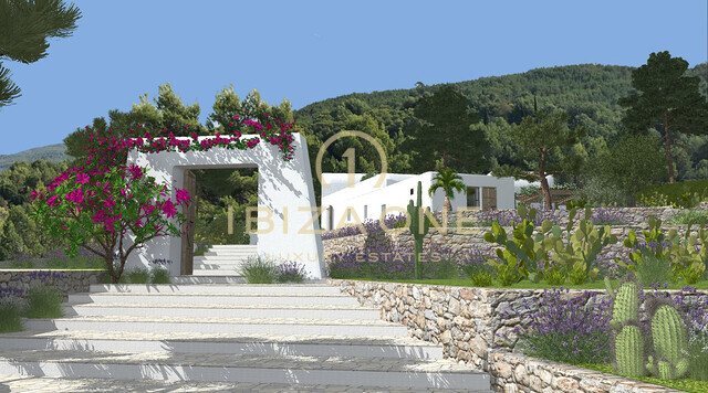 Originele finca om te renoveren op Ibiza, gelegen in een rustige omgeving met prachtig uitzicht over de Morna-vallei, te koop, Ibiza - Originele finca om te renoveren op Ibiza, gelegen in een rustige omgeving met prachtig uitzicht over de Morna-vallei, te huur, Ibiza