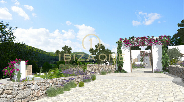 Finca original para reformar en Ibiza situada en una zona tranquila con impresionantes vistas al valle de Morna en venta, Ibiza - Finca original para reformar en Ibiza situada en una zona tranquila con impresionantes vistas al valle de Morna en alquiler, Ibiza