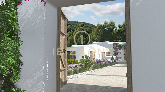 Finca original para reformar en Ibiza situada en una zona tranquila con impresionantes vistas al valle de Morna en venta, Ibiza - Finca original para reformar en Ibiza situada en una zona tranquila con impresionantes vistas al valle de Morna en alquiler, Ibiza