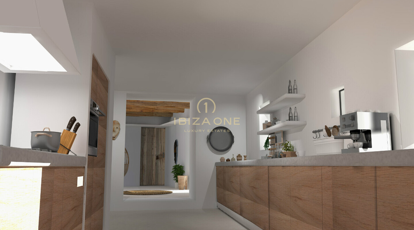 Finca originale à réformer à Ibiza située dans un quartier paisible avec une vue imprenable sur la vallée de la Morna à vendre, Ibiza - Finca originale à réformer à Ibiza située dans un quartier paisible avec une vue imprenable sur la vallée de la Morna à louer, Ibiza
