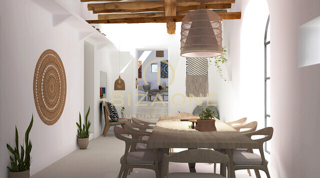 Finca original para reformar en Ibiza situada en una zona tranquila con impresionantes vistas al valle de Morna en venta, Ibiza - Finca original para reformar en Ibiza situada en una zona tranquila con impresionantes vistas al valle de Morna en alquiler, Ibiza