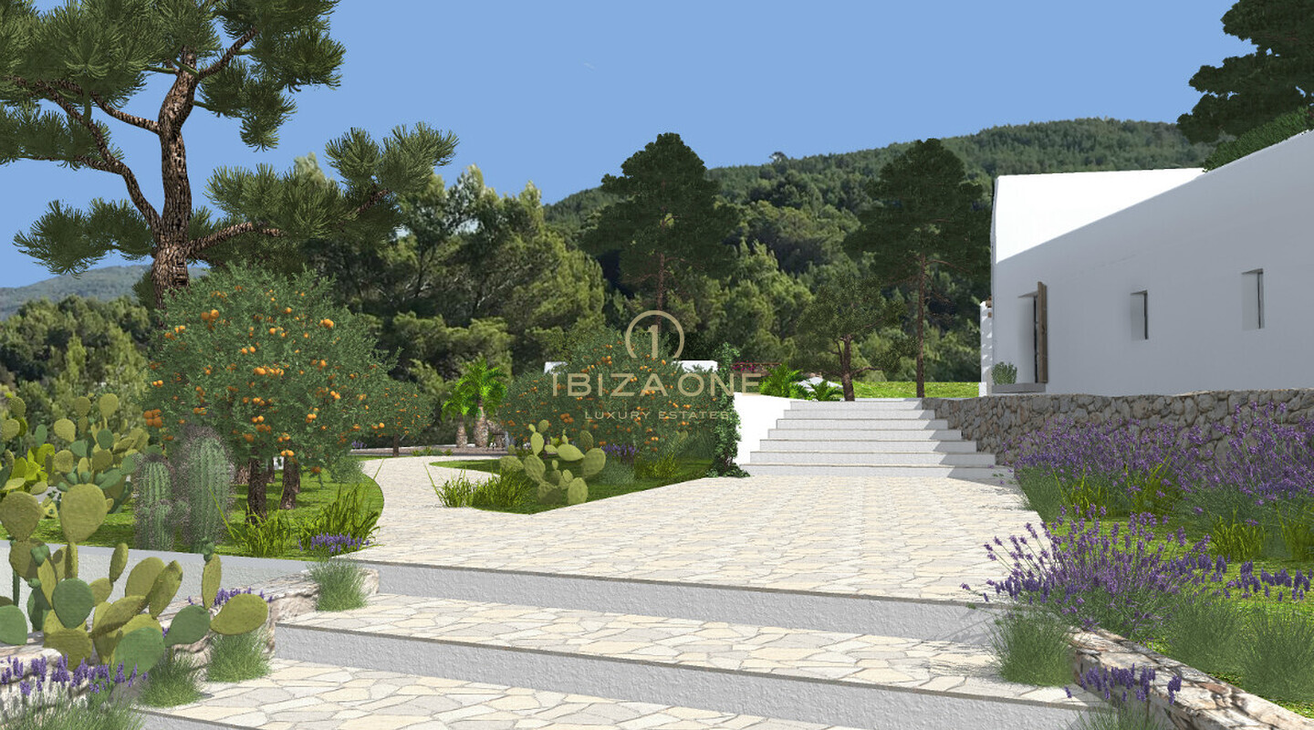 Originele finca om te renoveren op Ibiza, gelegen in een rustige omgeving met prachtig uitzicht over de Morna-vallei, te koop, Ibiza - Originele finca om te renoveren op Ibiza, gelegen in een rustige omgeving met prachtig uitzicht over de Morna-vallei, te huur, Ibiza