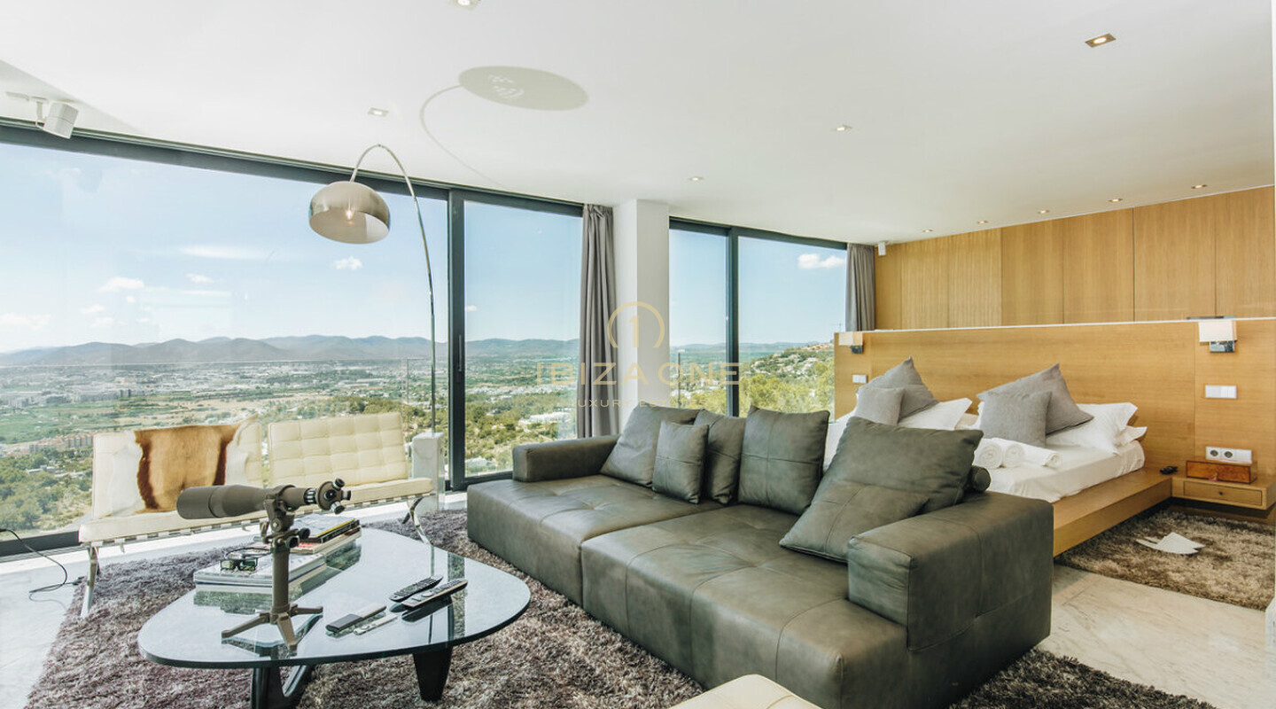 Moderne luxe villa dichtbij Ibiza met uitzicht op zee en Ibiza-stad te huur en deze luxe villa is te koop, Ibiza - Moderne luxe villa dichtbij Ibiza met uitzicht op zee en Ibiza-stad te huur en deze luxe villa is te huur, Ibiza