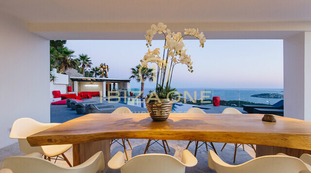 Modern luxury villa close to Ibiza with views to the sea and Ibiza town for rent and this luxury villa is for sale, Ibiza - Modern luxury villa close to Ibiza with views to the sea and Ibiza town for rent and this luxury villa is for rent, Ibiza