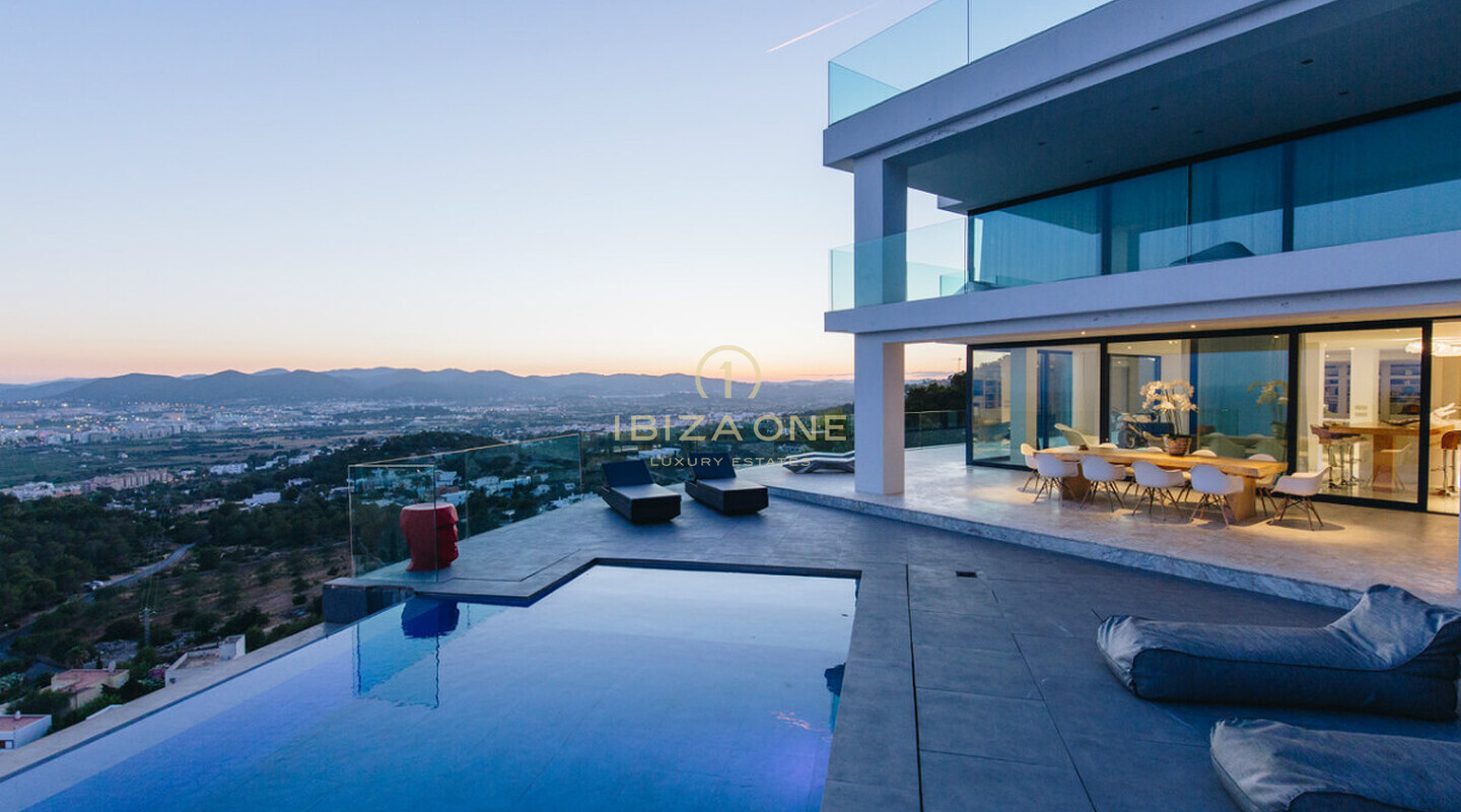 Moderna villa di lusso vicino a Ibiza con vista sul mare e sulla città di Ibiza in affitto e questa villa di lusso è in vendita, Ibiza - Moderna villa di lusso vicino a Ibiza con vista sul mare e sulla città di Ibiza in affitto e questa villa di lusso è in affitto, Ibiza