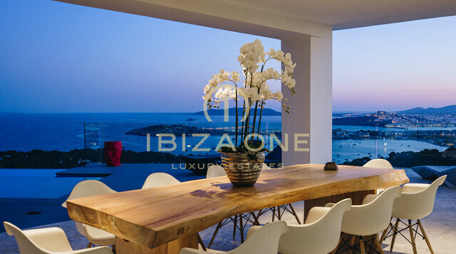 Modern luxury villa close to Ibiza with views to the sea and Ibiza town for rent and this luxury villa is for sale, Ibiza - Modern luxury villa close to Ibiza with views to the sea and Ibiza town for rent and this luxury villa is for rent, Ibiza