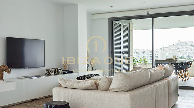 Lussuoso appartamento con 3 camere da letto a Ibiza con vista diretta su Dalt Vila in vendita, Ibiza - Lussuoso appartamento con 3 camere da letto a Ibiza con vista diretta su Dalt Vila in affitto, Ibiza