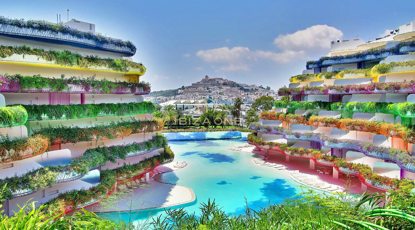 Moderno appartamento di lusso a Ibiza nell'edificio Jean Nouvel / Las Boas in vendita, Ibiza - Moderno appartamento di lusso a Ibiza nell'edificio Jean Nouvel / Las Boas in affitto, Ibiza