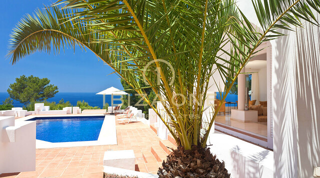 Luxuriöse Villa mit Meerblick in Calo d´en Real zu verkaufen, Ibiza