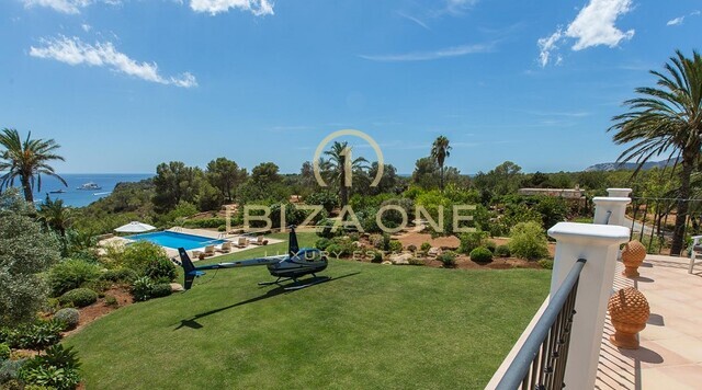 Propiedad única y exclusiva de lujo con helipuerto y vistas al mar en Ibiza en venta, Ibiza - Propiedad única y exclusiva de lujo con helipuerto y vistas al mar en Ibiza en alquiler, Ibiza