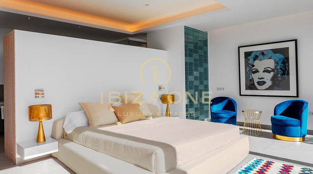 Villa de lujo con espectaculares vistas al mar en venta en Ibiza, Ibiza