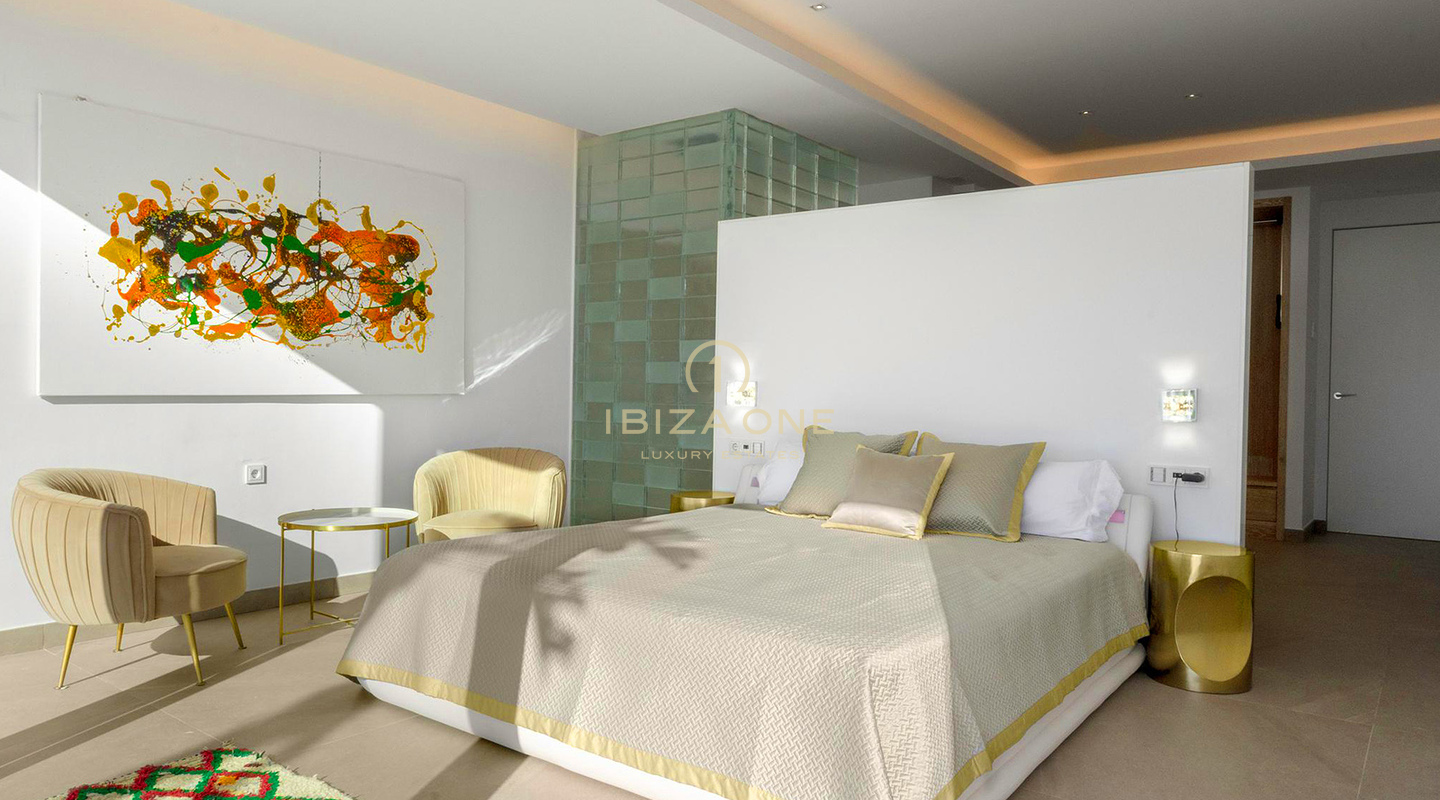 Villa de lujo con espectaculares vistas al mar en venta en Ibiza, Ibiza
