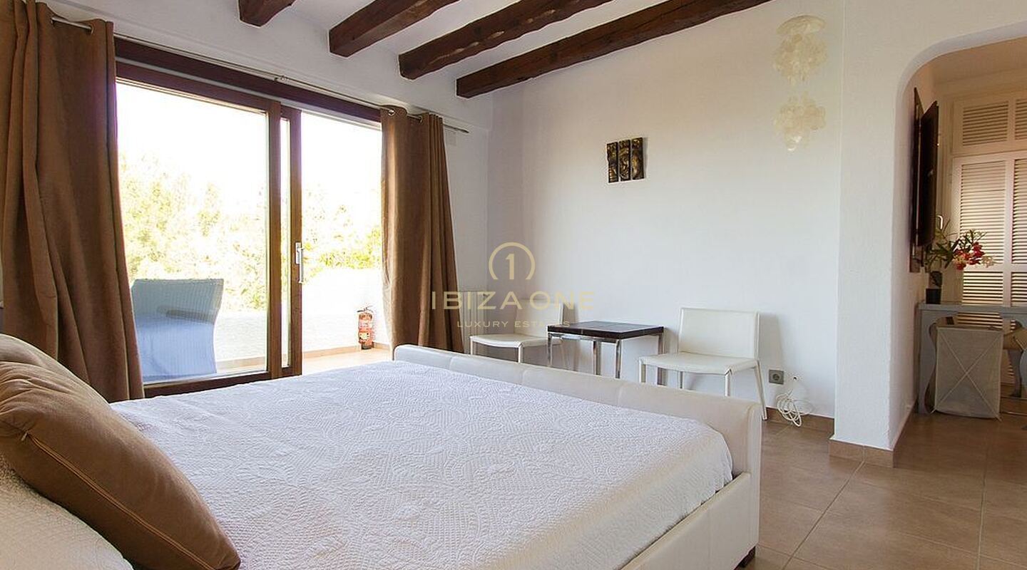 Stijlvolle villa met privé tennisbaan, dichtbij het strand te koop, Ibiza - Stijlvolle villa met privé tennisbaan, dichtbij het strand te huur, Ibiza