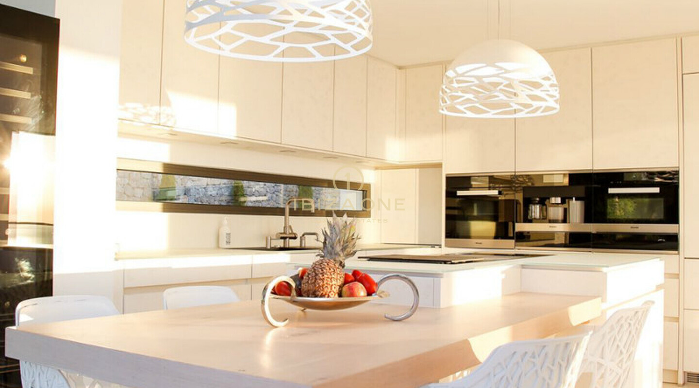 Moderne designvilla met 180º zeezicht in Benirras te koop, Ibiza - Moderne designvilla met 180º zeezicht in Benirras te huur, Ibiza