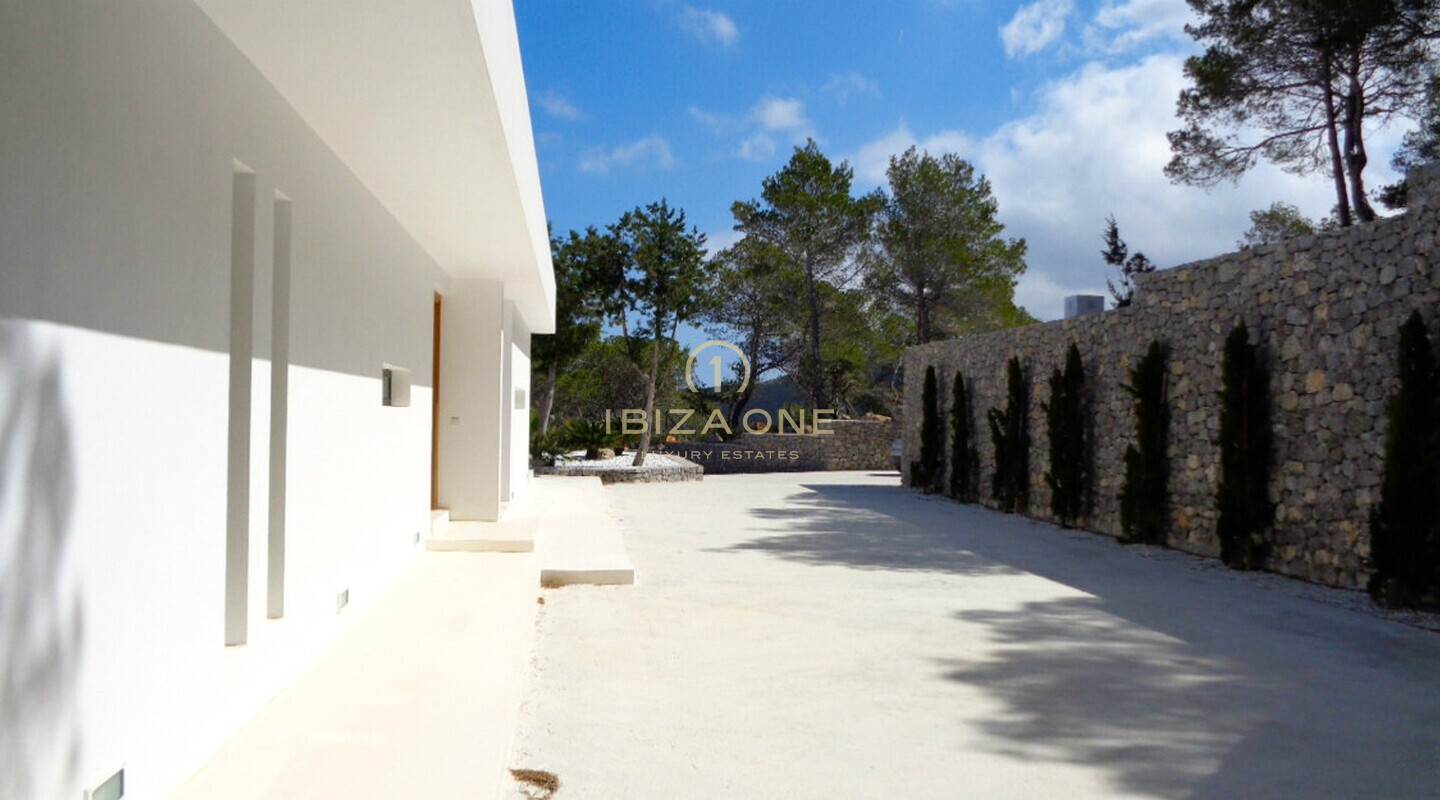 Villa design moderne avec vue sur la mer à 180º à vendre à Benirras, Ibiza - Villa design moderne avec vue sur la mer à 180º à louer à Benirras, Ibiza