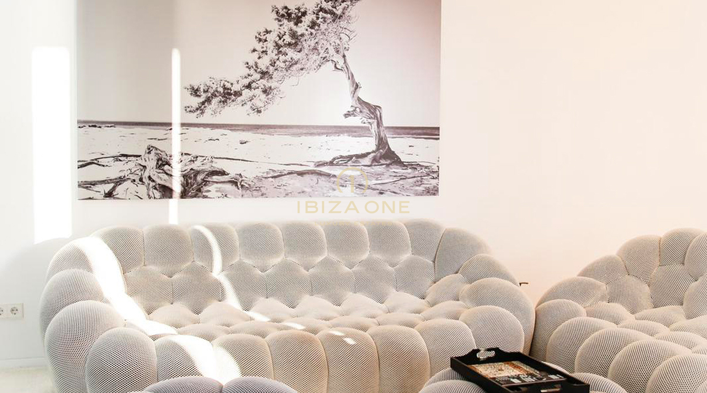 Modern designer villa with 180º sea views in Benirras for sale, Ibiza - Modern designer villa with 180º sea views in Benirras for rent, Ibiza
