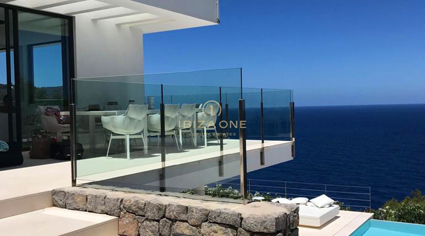 Moderne designvilla met 180º zeezicht in Benirras te koop, Ibiza - Moderne designvilla met 180º zeezicht in Benirras te huur, Ibiza