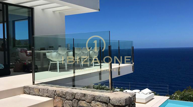 Moderne designvilla met 180º zeezicht in Benirras te koop, Ibiza - Moderne designvilla met 180º zeezicht in Benirras te huur, Ibiza