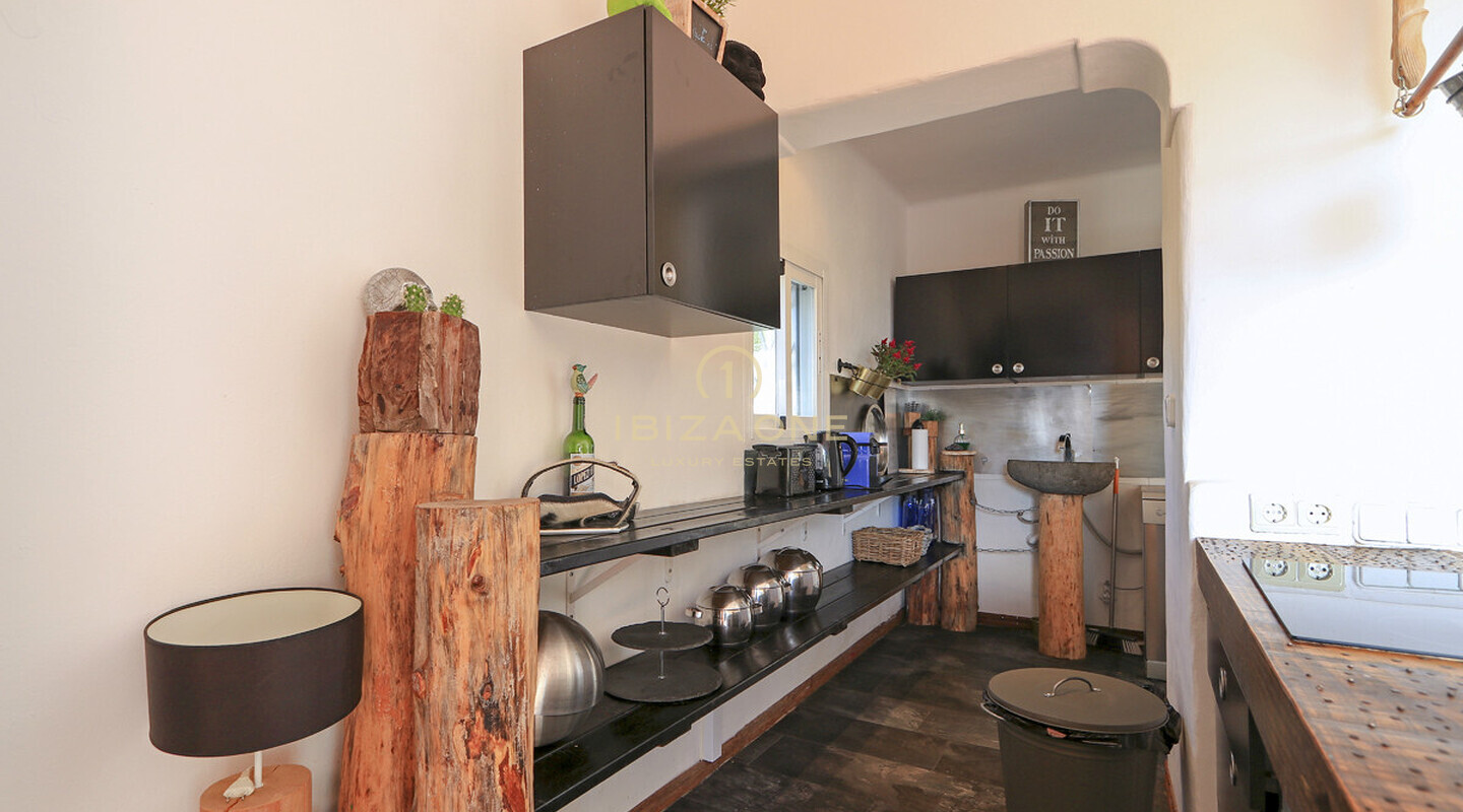 Zeer goed onderhouden woning in Ibiza / Can Furnet met uitzicht op de oude stad en Formentera exclusief te koop, Ibiza - Zeer goed onderhouden woning in Ibiza / Can Furnet met uitzicht op de oude stad en Formentera exclusief te huur, Ibiza