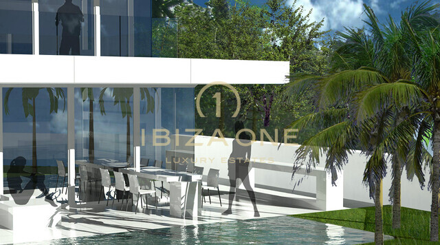 Zeer goed onderhouden woning in Ibiza / Can Furnet met uitzicht op de oude stad en Formentera exclusief te koop, Ibiza - Zeer goed onderhouden woning in Ibiza / Can Furnet met uitzicht op de oude stad en Formentera exclusief te huur, Ibiza