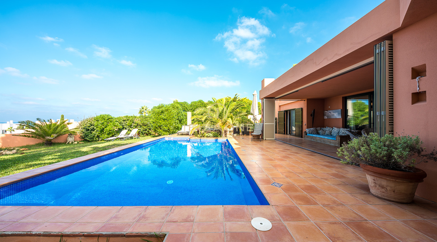 Villa méditerranéenne à Ibiza avec vue sur la mer et le coucher du soleil à vendre, Ibiza - Villa méditerranéenne à Ibiza avec vue sur la mer et le coucher du soleil à louer, Ibiza