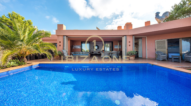 Mediterranean villa in Ibiza with sea and sunset views for sale, Ibiza - Mediterranean villa in Ibiza with sea and sunset views for rent, Ibiza
