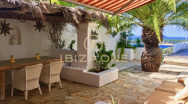 Sea view villa on Cala Bassa beach for sale, Ibiza - Sea view villa on Cala Bassa beach for rent, Ibiza