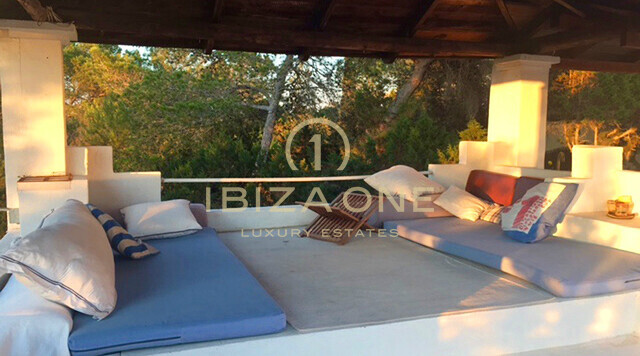 Sea view villa on Cala Bassa beach for sale, Ibiza - Sea view villa on Cala Bassa beach for rent, Ibiza