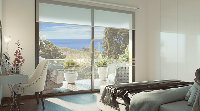 Modernes und luxuriöses Villenprojekt mit Meerblick zu verkaufen, Ibiza - Modernes und luxuriöses Villenprojekt mit Meerblick zu vermieten, Ibiza