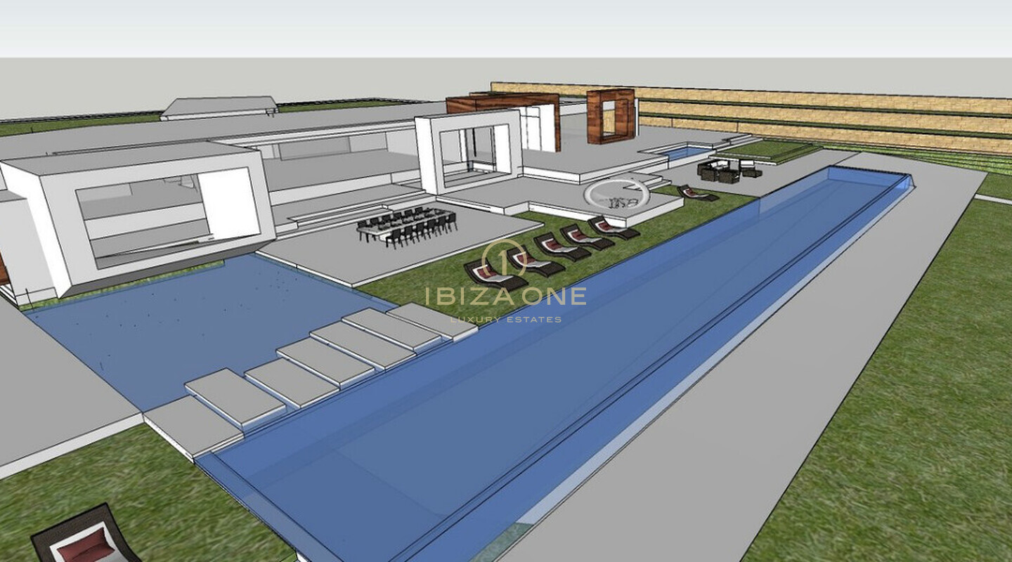 Exclusive new luxury construction project with sea view for sale, Ibiza - Exclusive new luxury construction project with sea view for rent, Ibiza
