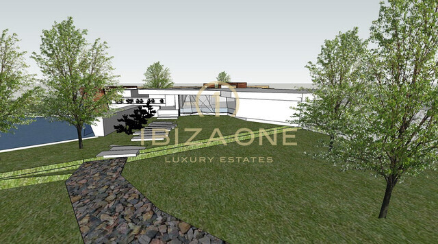 Projet de construction de luxe neuf exclusif avec vue sur la mer à vendre, Ibiza - Projet de construction de luxe neuf exclusif avec vue sur la mer à louer, Ibiza