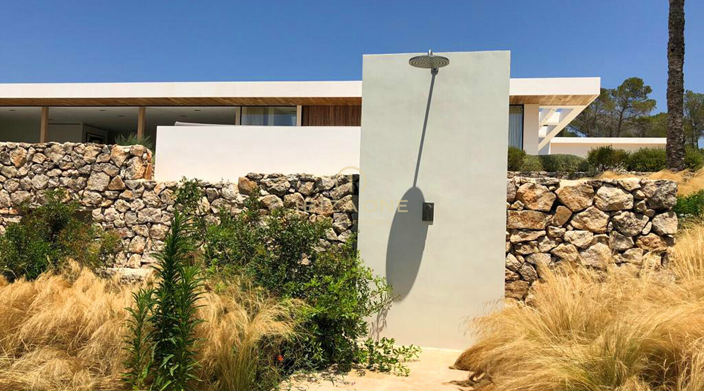 Villa de lujo de nueva construcción con puesta de sol en venta, Ibiza - Villa de lujo de nueva construcción con puesta de sol en alquiler, Ibiza