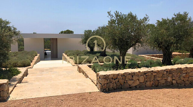 فيلا فاخرة حديثة البناء مع غروب الشمس للبيع في إيبيزا - فيلا فاخرة حديثة البناء مع غروب الشمس للإيجار في إيبيزا