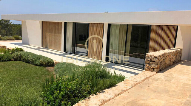 Villa de lujo de nueva construcción con puesta de sol en venta, Ibiza - Villa de lujo de nueva construcción con puesta de sol en alquiler, Ibiza