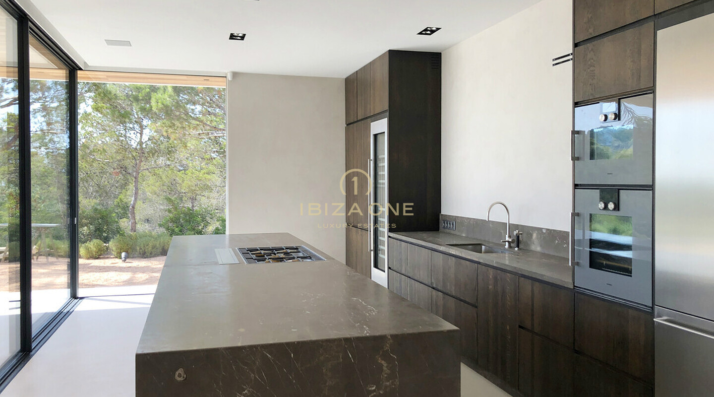 Villa de lujo de nueva construcción con puesta de sol en venta, Ibiza - Villa de lujo de nueva construcción con puesta de sol en alquiler, Ibiza