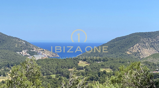 Großes Grundstück mit Baugenehmigung in der Nähe von Ibiza mit Meerblick zu verkaufen, Ibiza - Großes Grundstück mit Baugenehmigung in der Nähe von Ibiza mit Meerblick zu vermieten, Ibiza