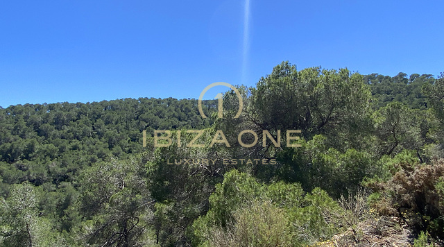 Grand terrain avec permis de construire près d'Ibiza avec vue sur la mer à vendre, Ibiza - Grand terrain avec permis de construire près d'Ibiza avec vue sur la mer à louer, Ibiza