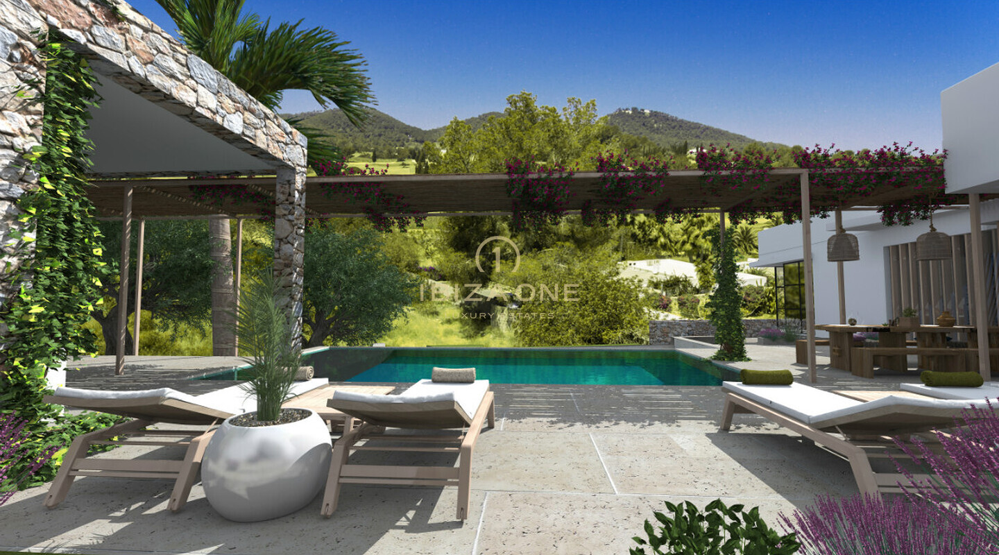 Wunderschönes Luxusgrundstück am Golfplatz in Roca Llisa zu verkaufen, Ibiza - Wunderschönes Luxusgrundstück am Golfplatz in Roca Llisa zu vermieten, Ibiza