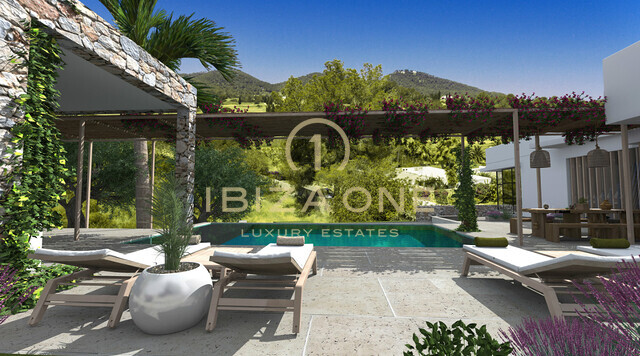 Wunderschönes Luxusgrundstück am Golfplatz in Roca Llisa zu verkaufen, Ibiza - Wunderschönes Luxusgrundstück am Golfplatz in Roca Llisa zu vermieten, Ibiza