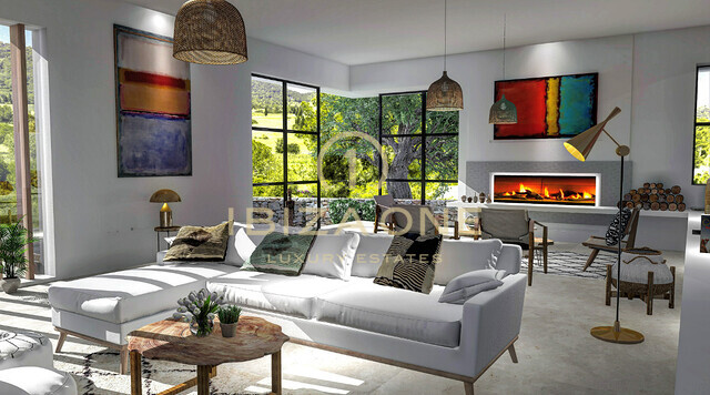 Beautiful luxury plot on the golf course in Roca Llisa for sale, Ibiza - Beautiful luxury plot on the golf course in Roca Llisa for rent, Ibiza