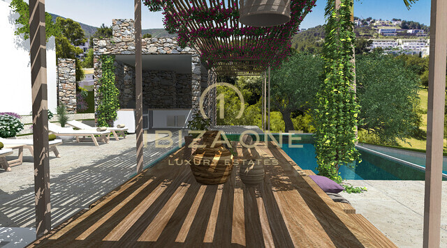 Prachtig luxe perceel op de golfbaan in Roca Llisa te koop, Ibiza - Prachtig luxe perceel op de golfbaan in Roca Llisa te huur, Ibiza