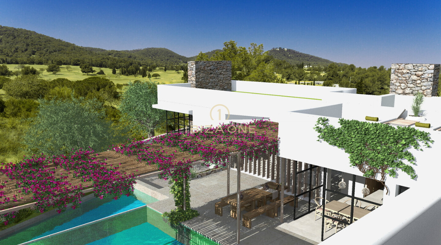 Preciosa parcela de lujo en el campo de golf de Roca Llisa en venta, Ibiza - Preciosa parcela de lujo en el campo de golf de Roca Llisa en alquiler, Ibiza