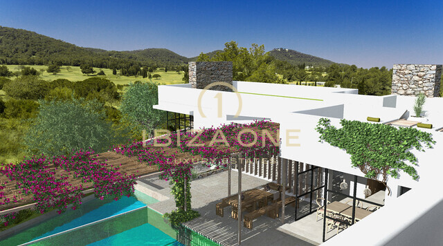 Magnifique terrain de luxe sur le golf de Roca Llisa à vendre, Ibiza - Magnifique terrain de luxe sur le golf de Roca Llisa à louer, Ibiza