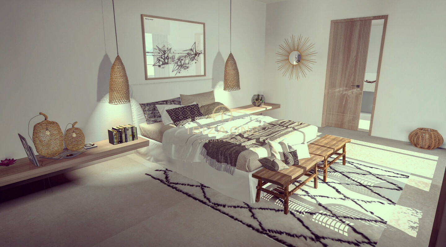 Luxury plot in Roca Llisa on the golf course for sale, Ibiza - Luxury plot in Roca Llisa on the golf course for rent, Ibiza