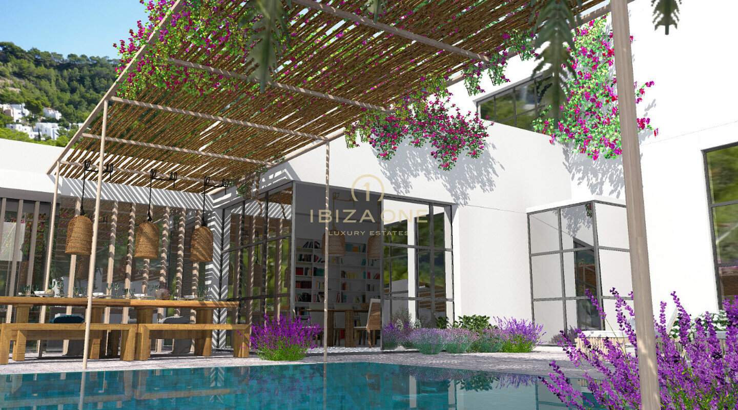Luxury plot in Roca Llisa on the golf course for sale, Ibiza - Luxury plot in Roca Llisa on the golf course for rent, Ibiza